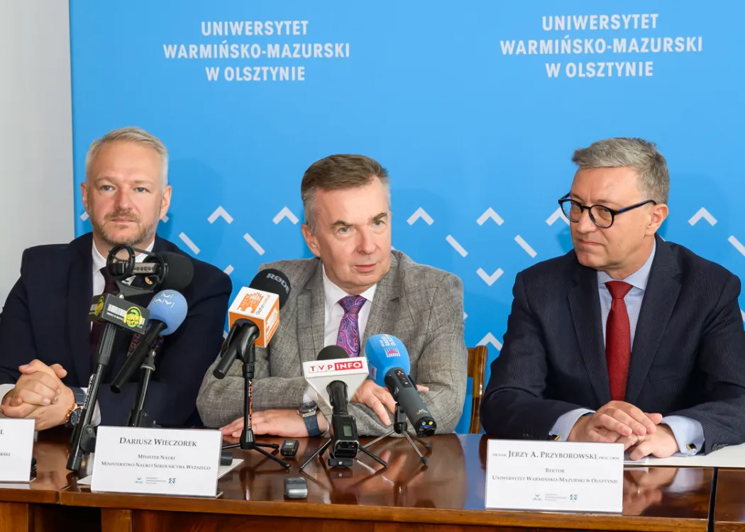 Spotkanie ministra nauki Dariusza Wieczorka z rektorami i przedstawicielami władz regionu
