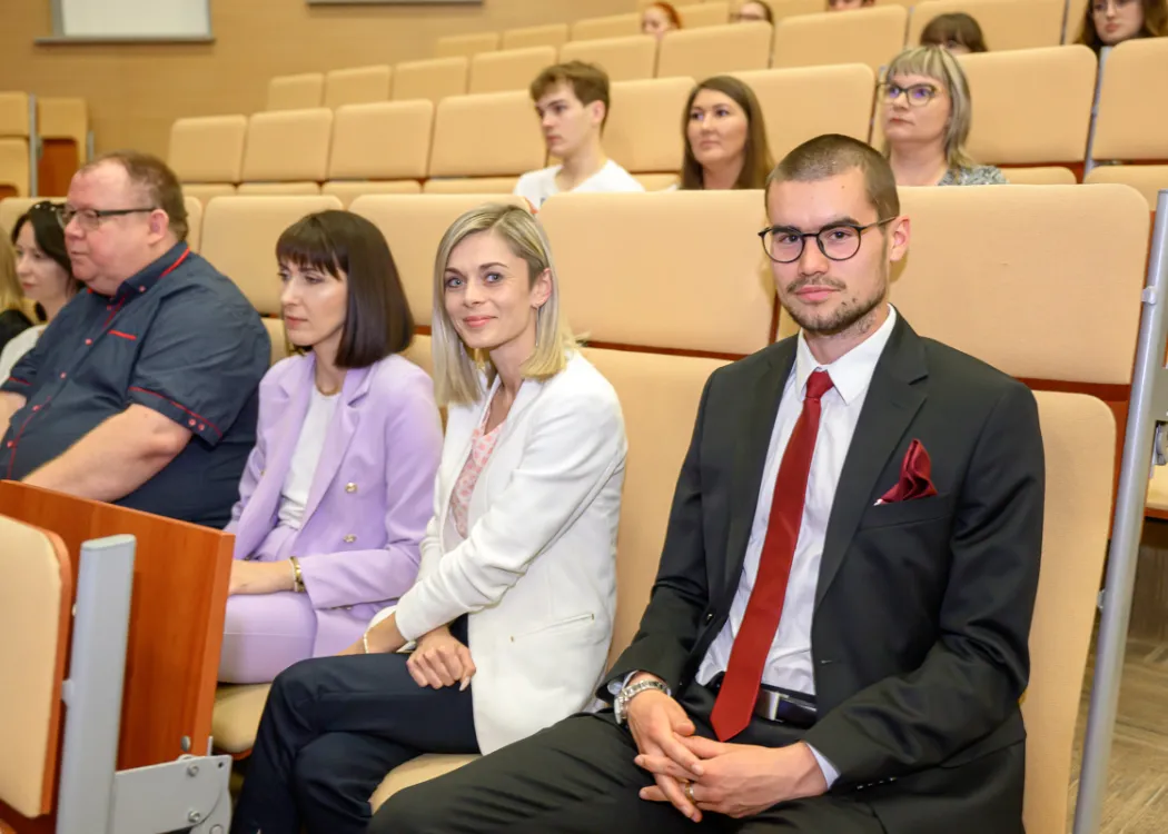 Spotkanie ministra nauki Dariusza Wieczorka ze studentami na UWM