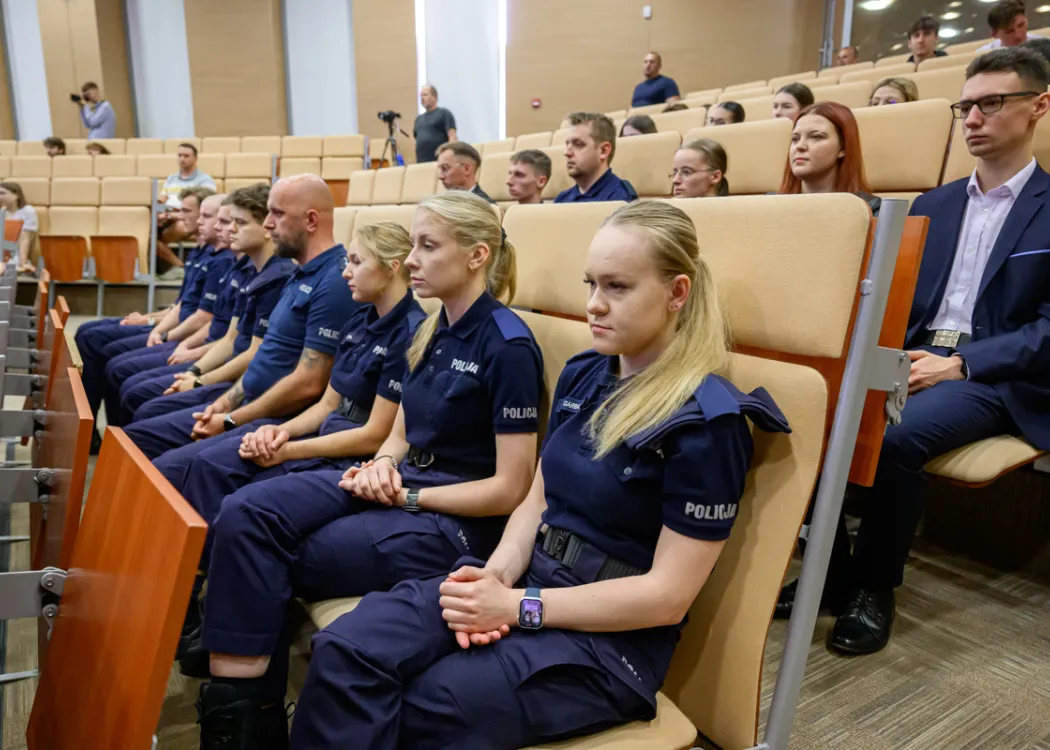 Spotkanie ministra nauki Dariusza Wieczorka ze studentami na UWM