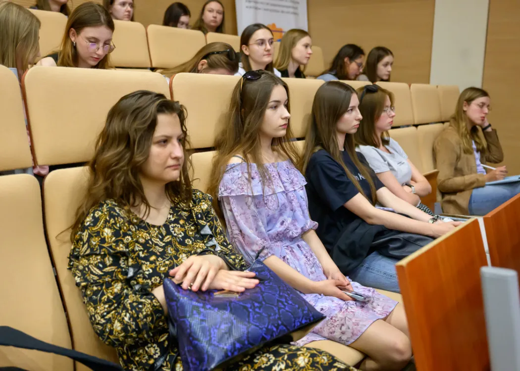 Spotkanie ministra nauki Dariusza Wieczorka ze studentami na UWM