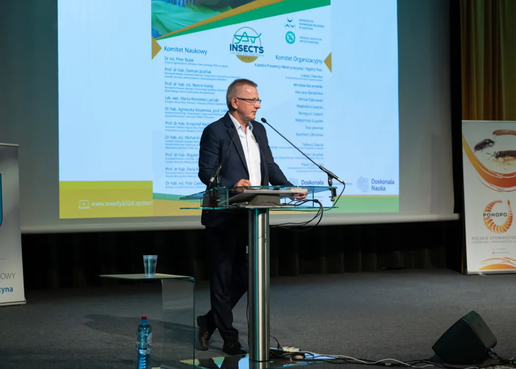 Uczestnicy konferencji Hodowla owadów na cele paszowe i żywieniowe