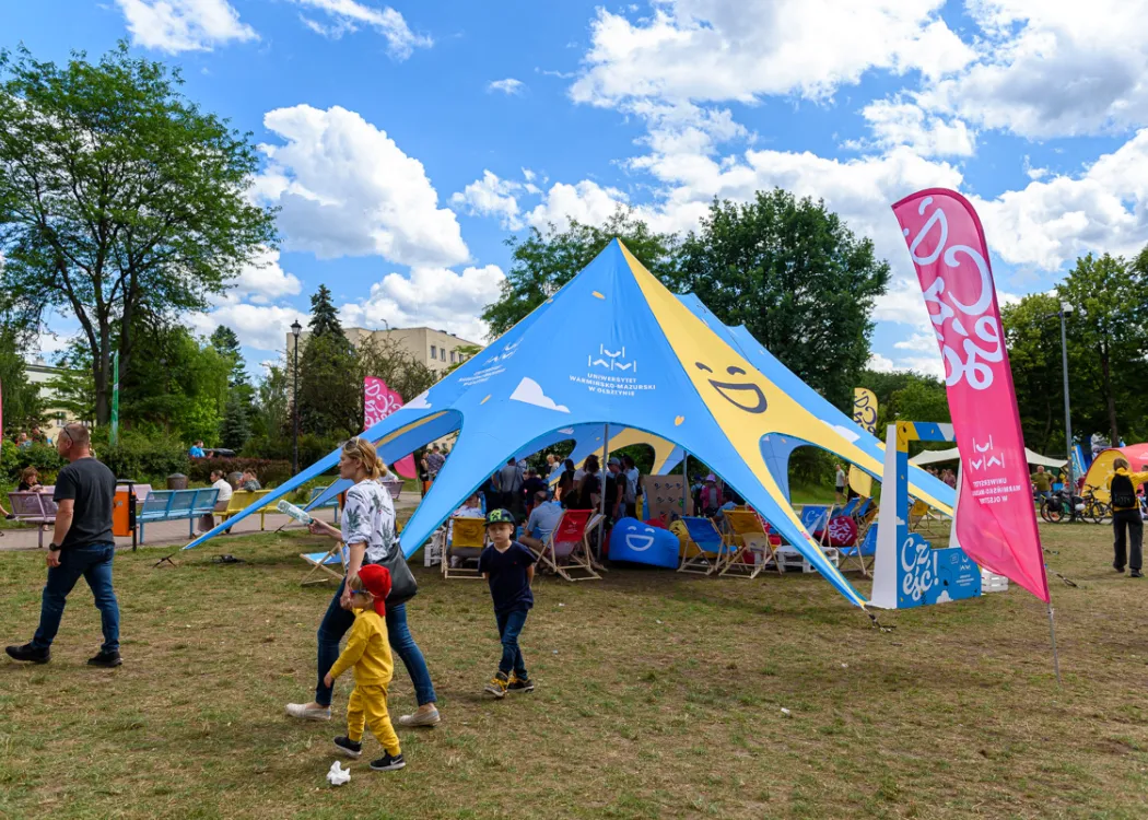 Piknik Nauki i Sztuki w Kortowie - jubileusz 25-lecia UWM