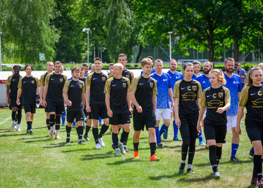 Mecz kadra vs. studenci - jubileusz 25-lecia UWM