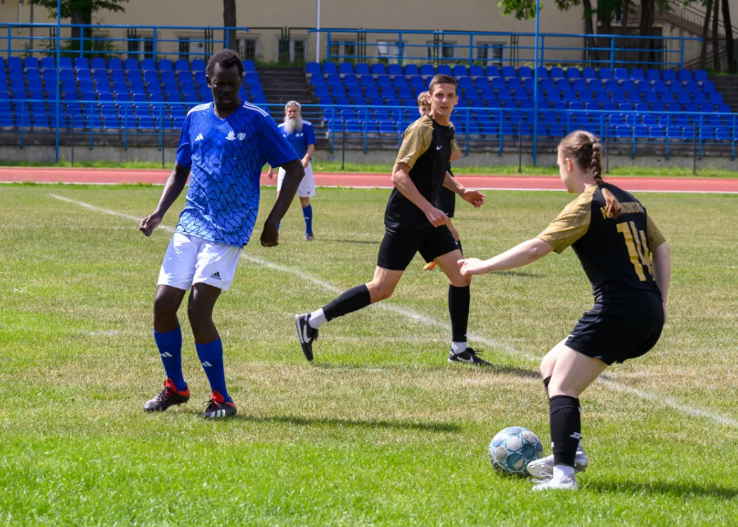 Mecz kadra vs. studenci - jubileusz 25-lecia UWM
