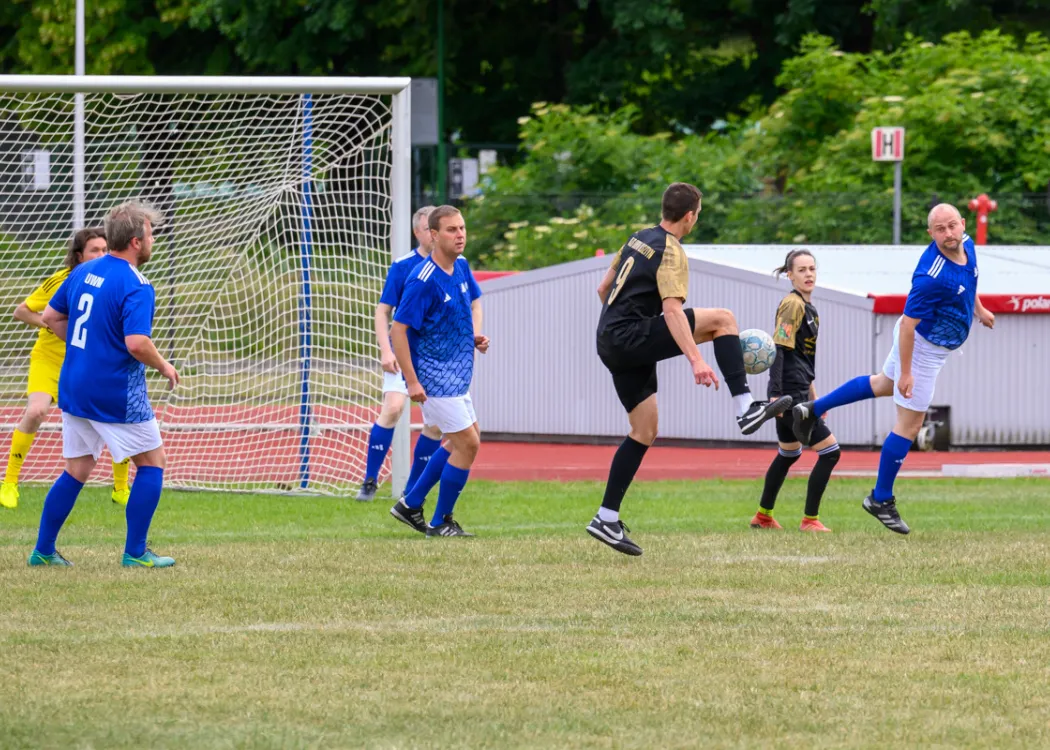 Mecz kadra vs. studenci - jubileusz 25-lecia UWM