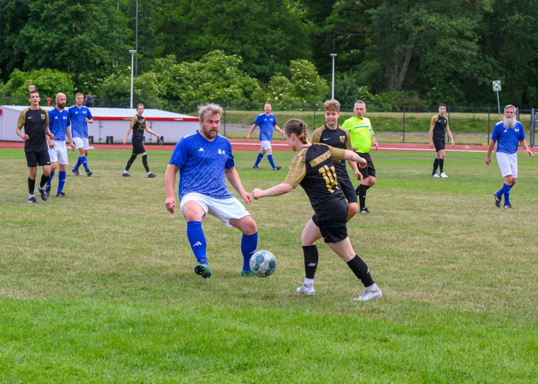 Mecz kadra vs. studenci - jubileusz 25-lecia UWM