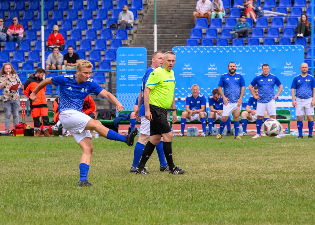 Mecz kadra vs. studenci - jubileusz 25-lecia UWM