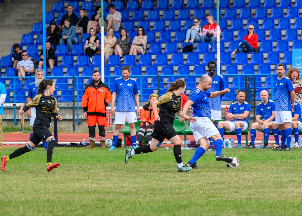 Mecz kadra vs. studenci - jubileusz 25-lecia UWM