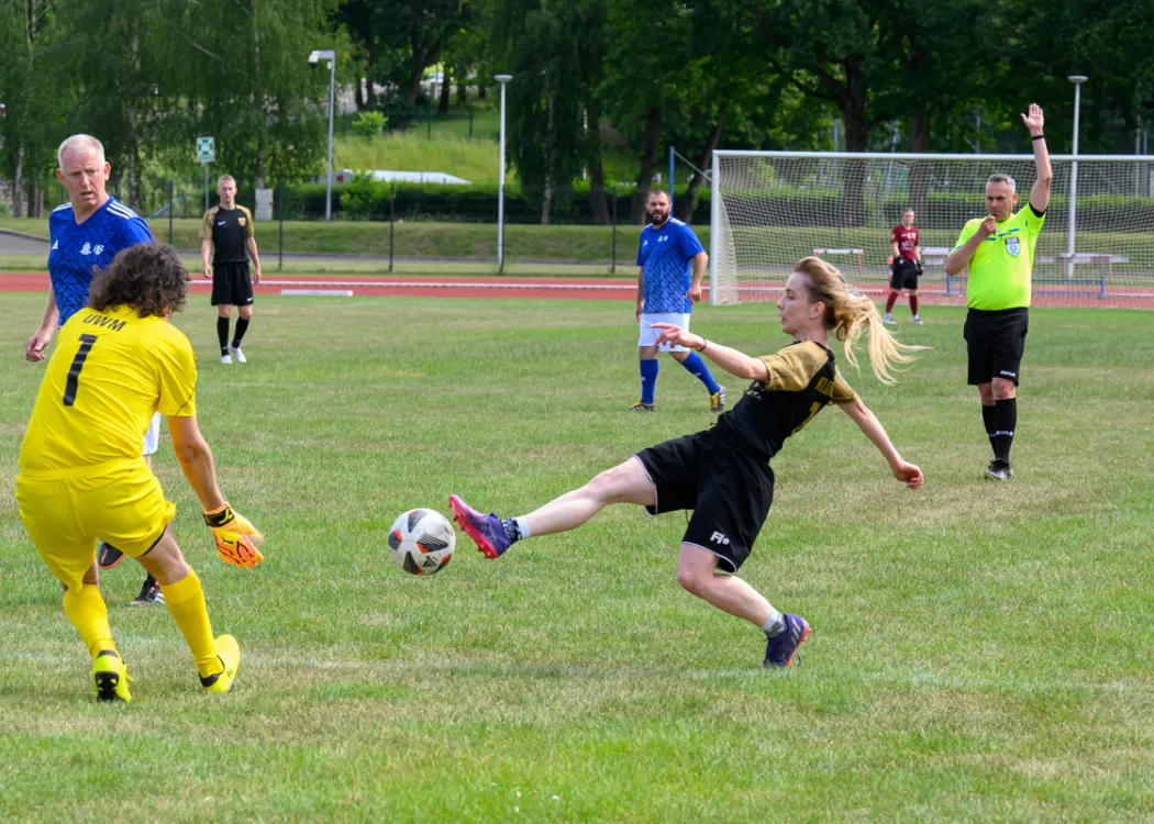 Mecz kadra vs. studenci - jubileusz 25-lecia UWM
