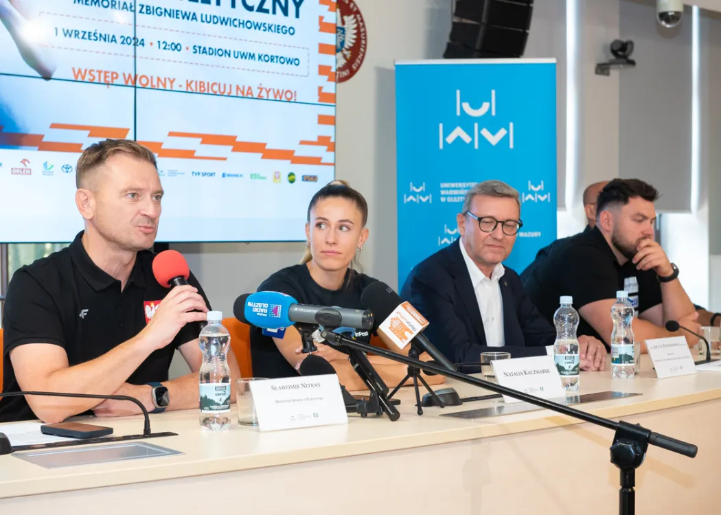 Konferencja prasowa dotycząca Memoriału Zbigniewa Ludwichowskiego