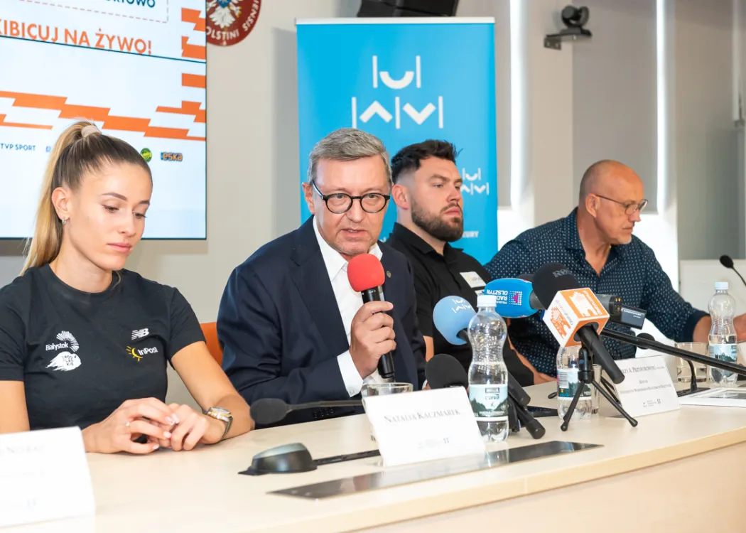 Konferencja prasowa dotycząca Memoriału Zbigniewa Ludwichowskiego