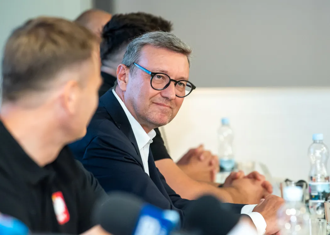 Konferencja prasowa dotycząca Memoriału Zbigniewa Ludwichowskiego