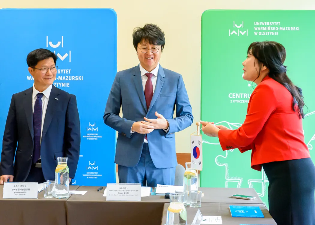 Delegacja z Korei Południowej