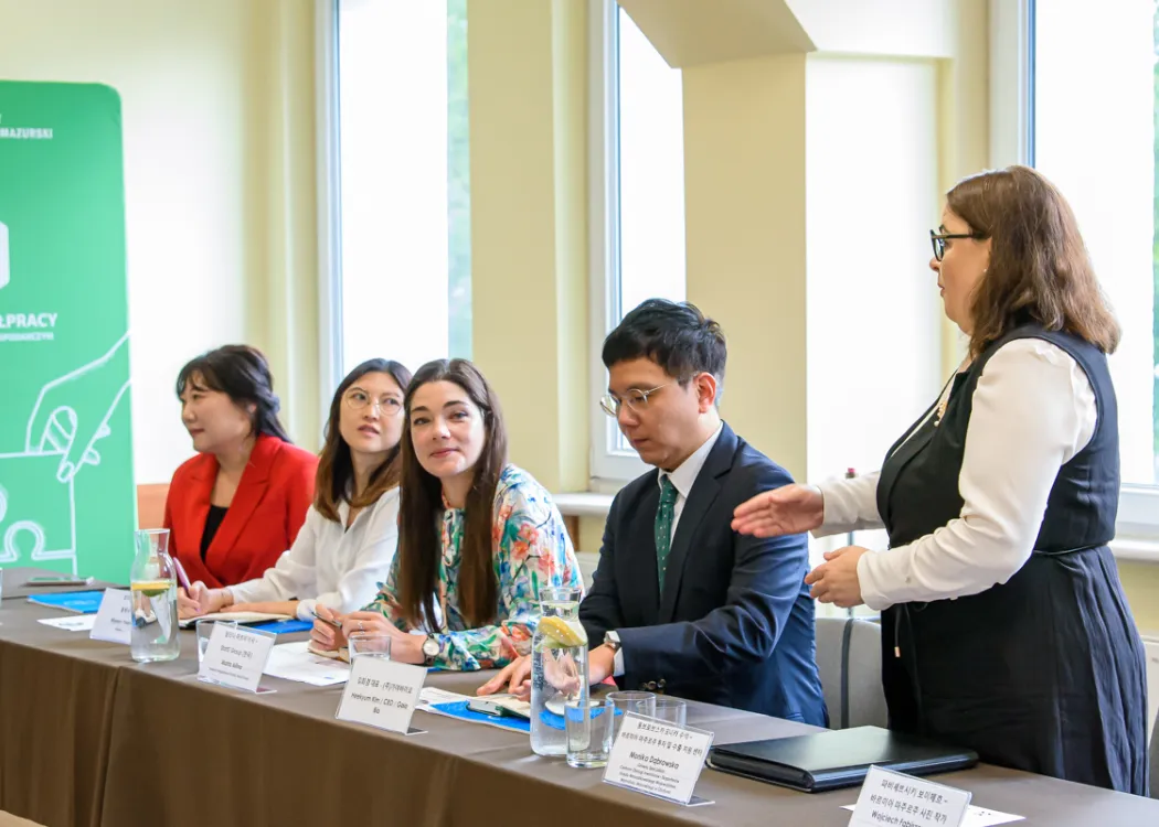 Delegacja z Korei Południowej
