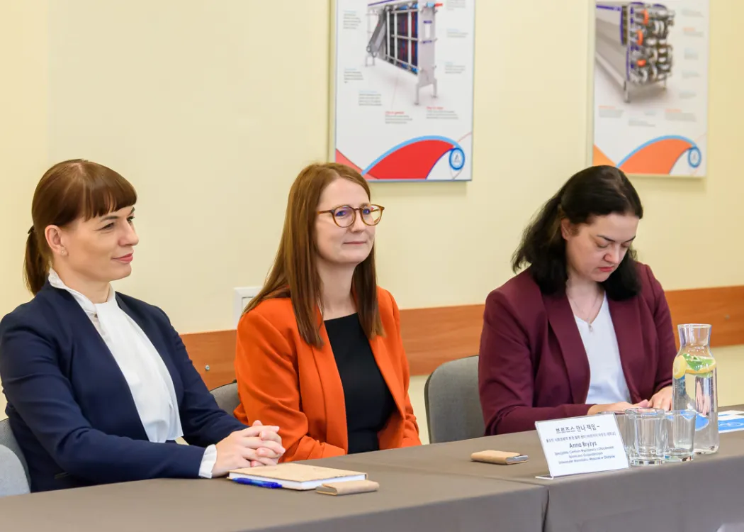 Delegacja z Korei Południowej