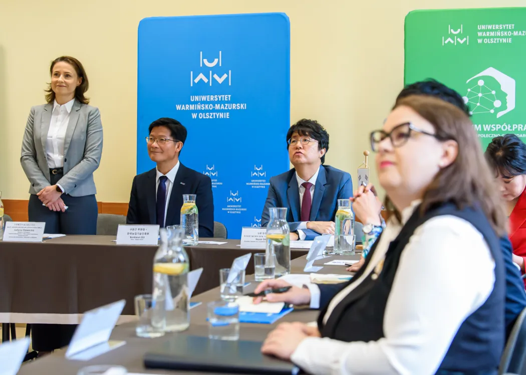 Delegacja z Korei Południowej