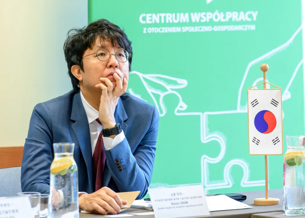Delegacja z Korei Południowej