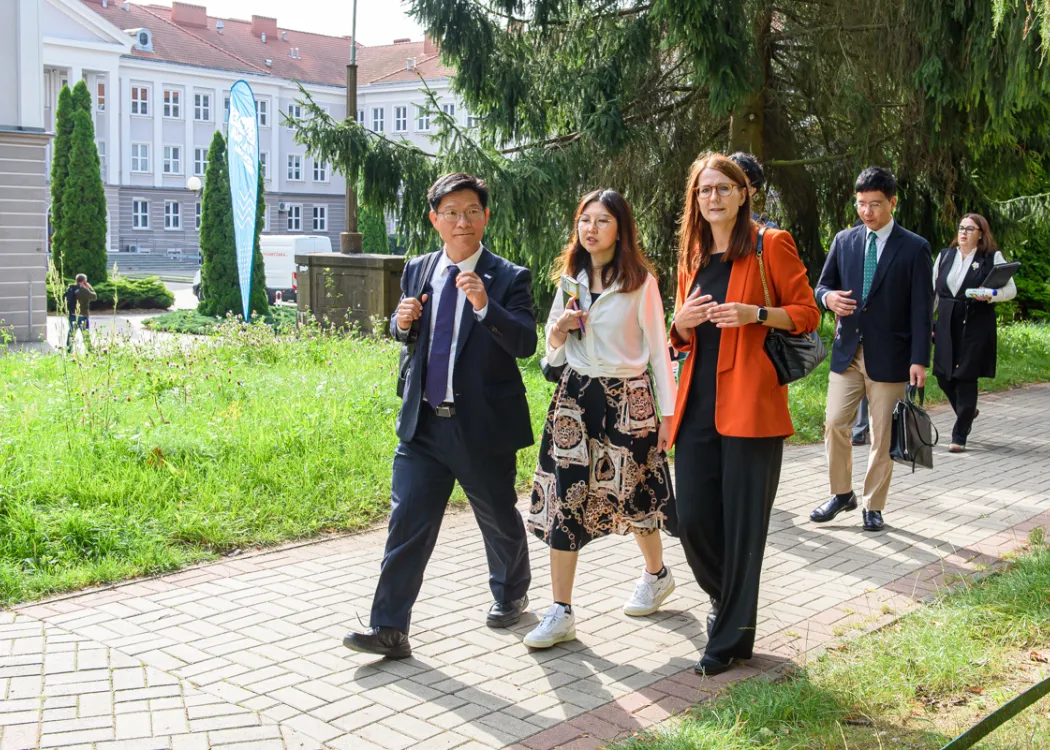 Delegacja z Korei Południowej