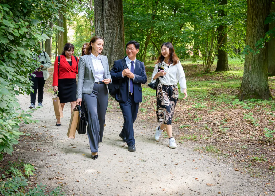 Delegacja z Korei Południowej
