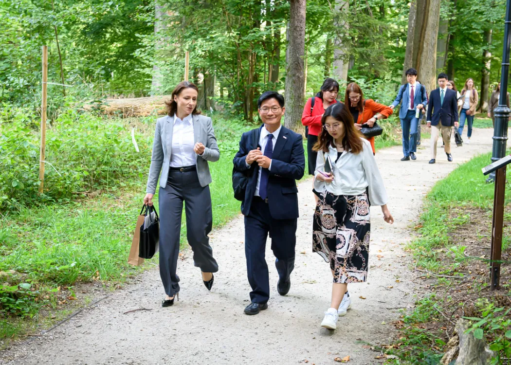 Delegacja z Korei Południowej