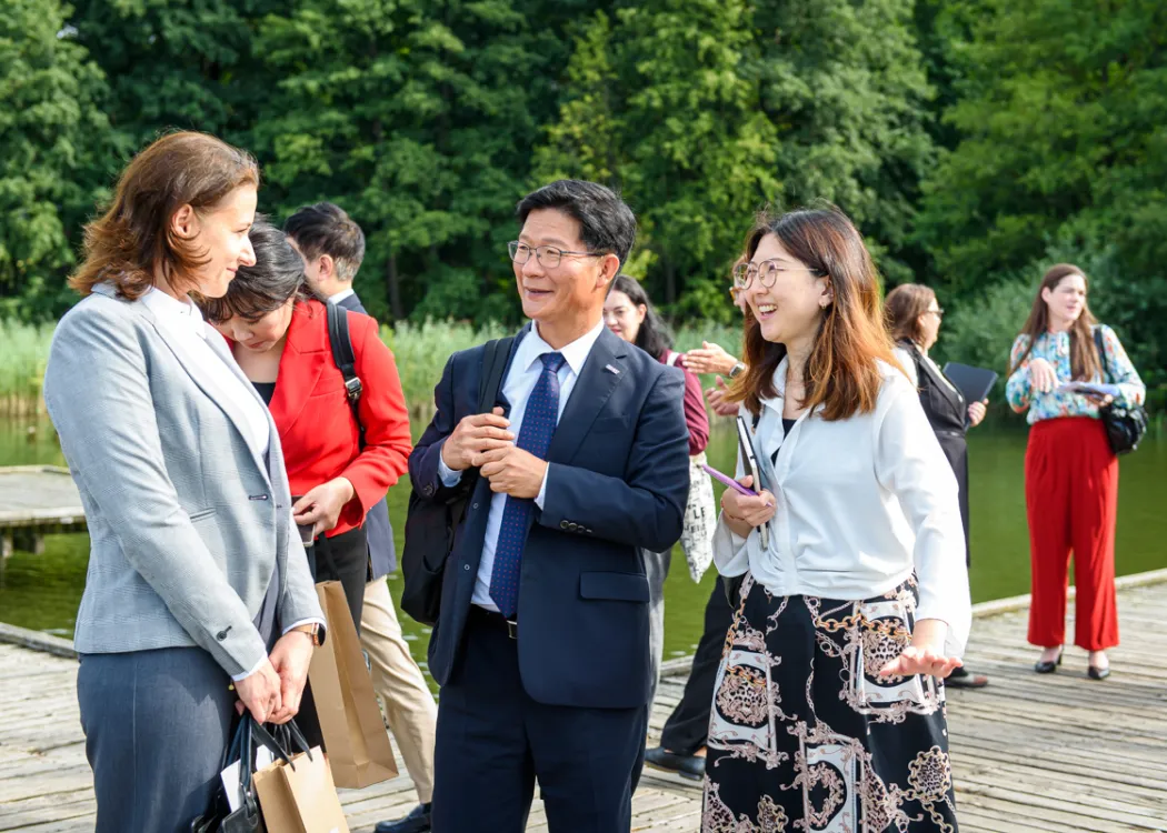 Delegacja z Korei Południowej