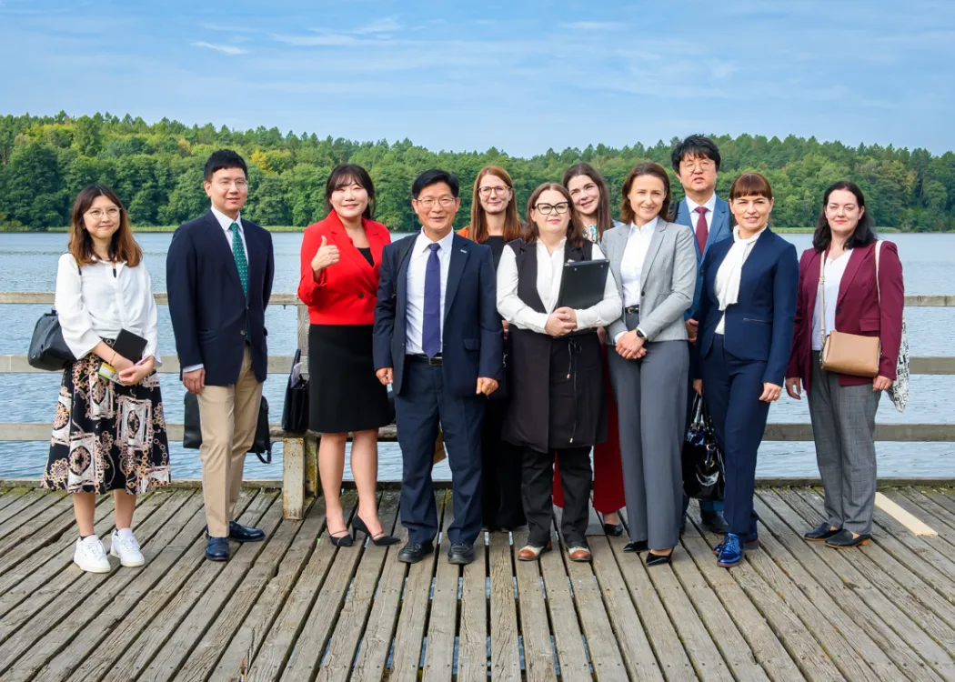 Delegacja z Korei Południowej