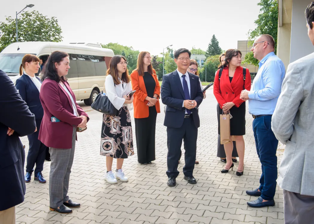 Delegacja z Korei Południowej