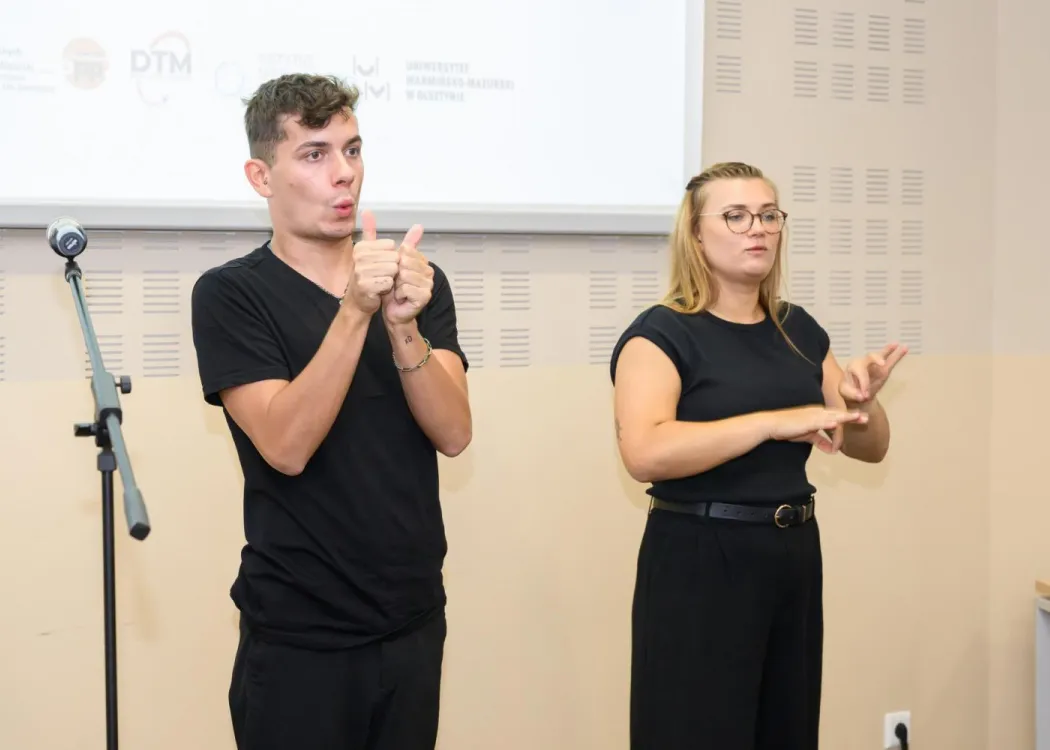 uczestnicy konferencji Deaf STEM Conference
