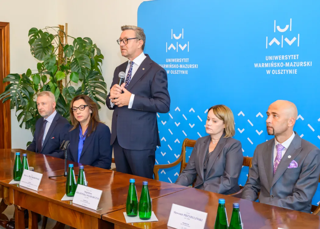 nowe władze UWM w kadencji 2024-2028