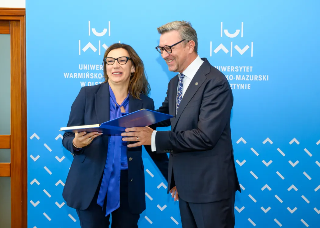 nowe władze UWM w kadencji 2024-2028