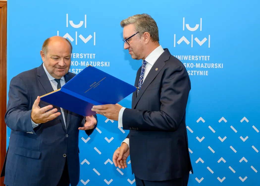 nowe władze UWM w kadencji 2024-2028