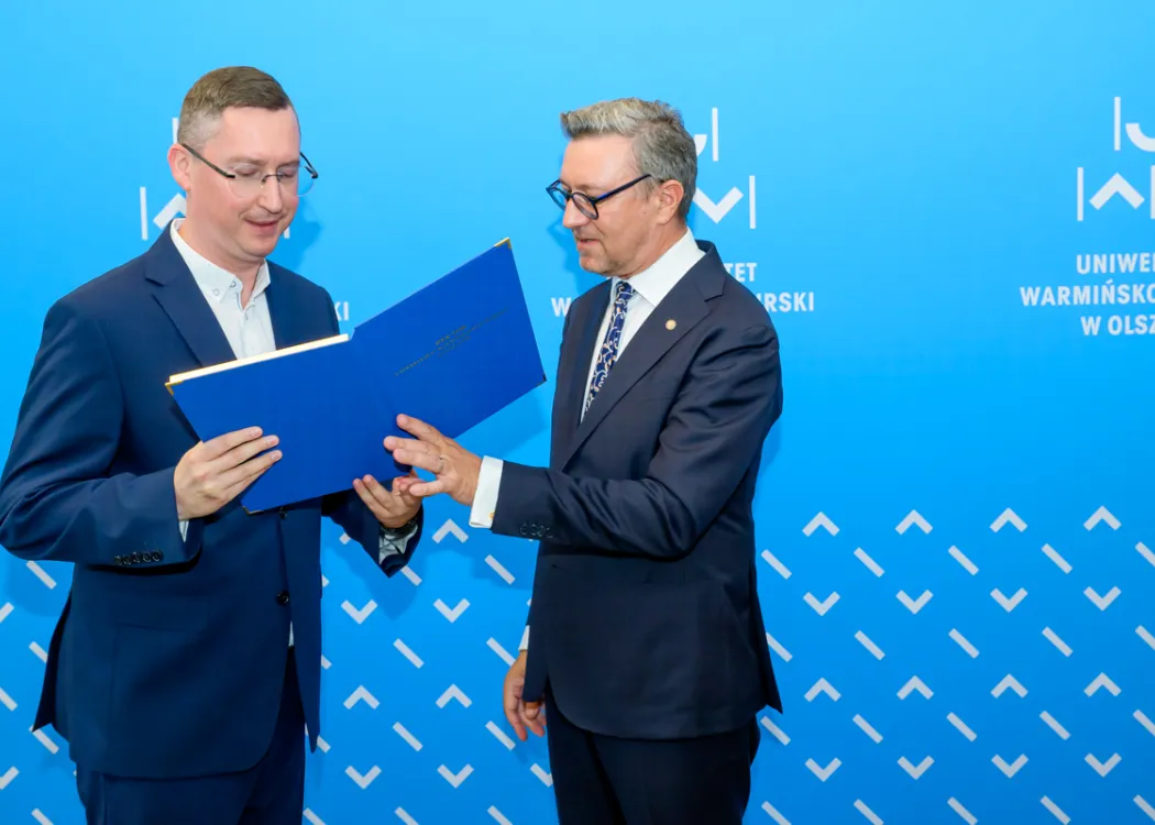 nowe władze UWM w kadencji 2024-2028