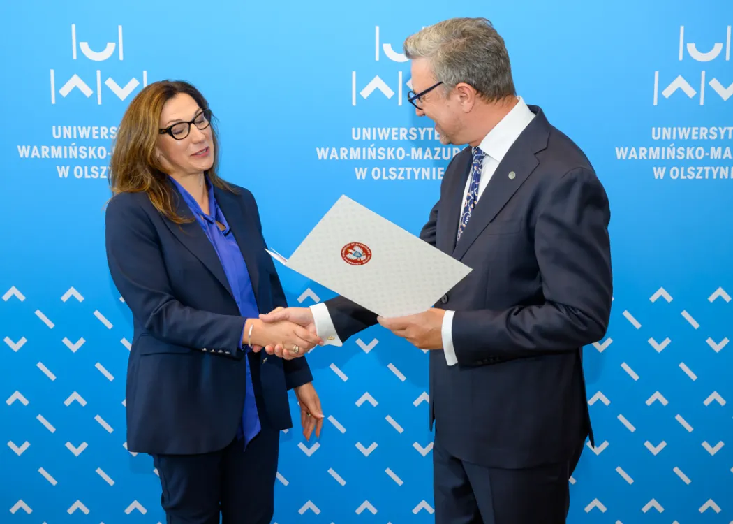 nowe władze UWM w kadencji 2024-2028