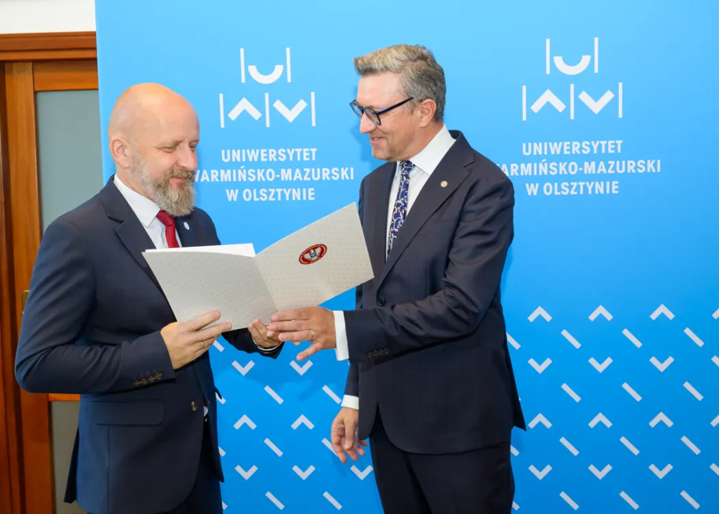 nowe władze UWM w kadencji 2024-2028