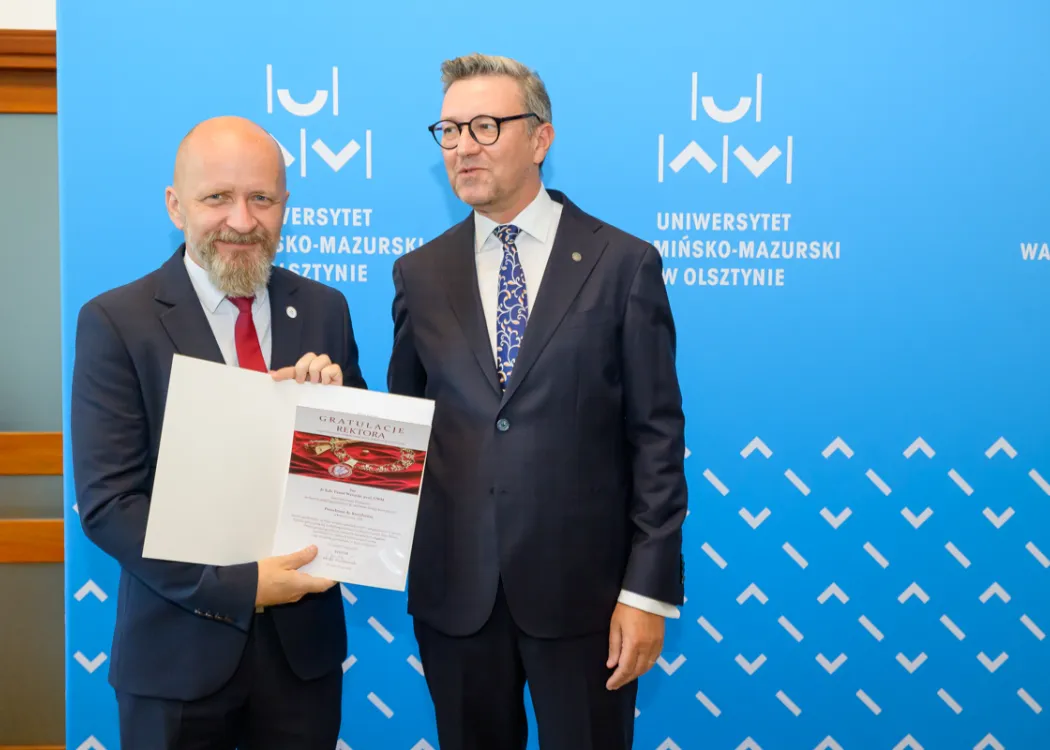 nowe władze UWM w kadencji 2024-2028