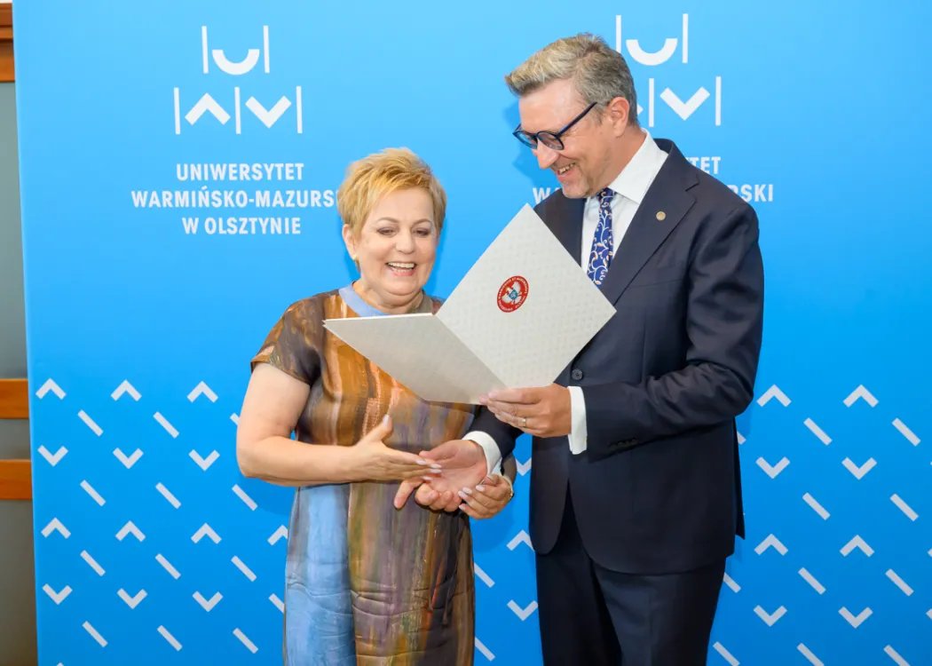 nowe władze UWM w kadencji 2024-2028