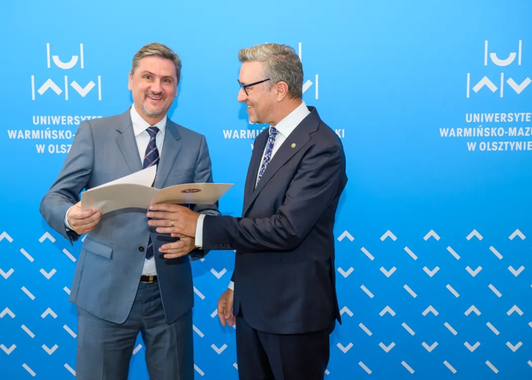 nowe władze UWM w kadencji 2024-2028