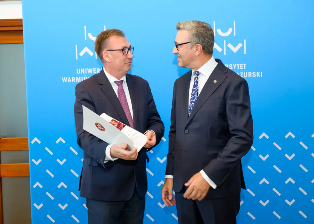 nowe władze UWM w kadencji 2024-2028