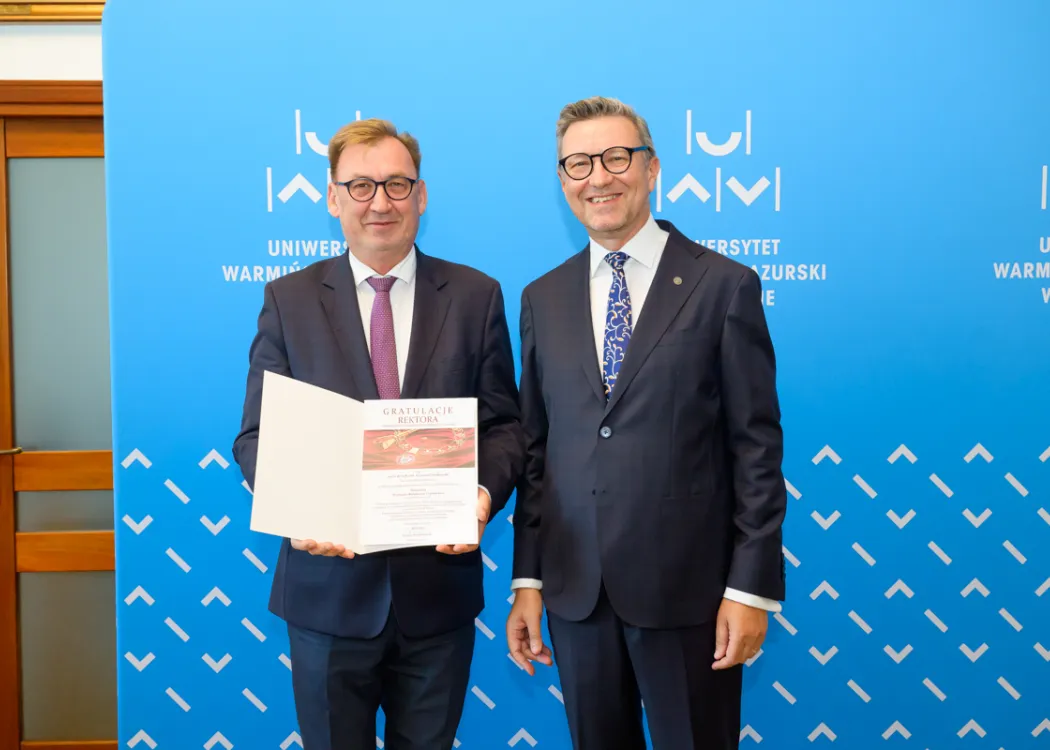 nowe władze UWM w kadencji 2024-2028