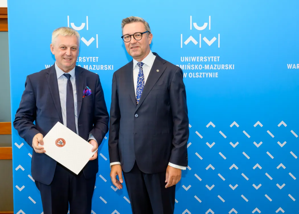 nowe władze UWM w kadencji 2024-2028