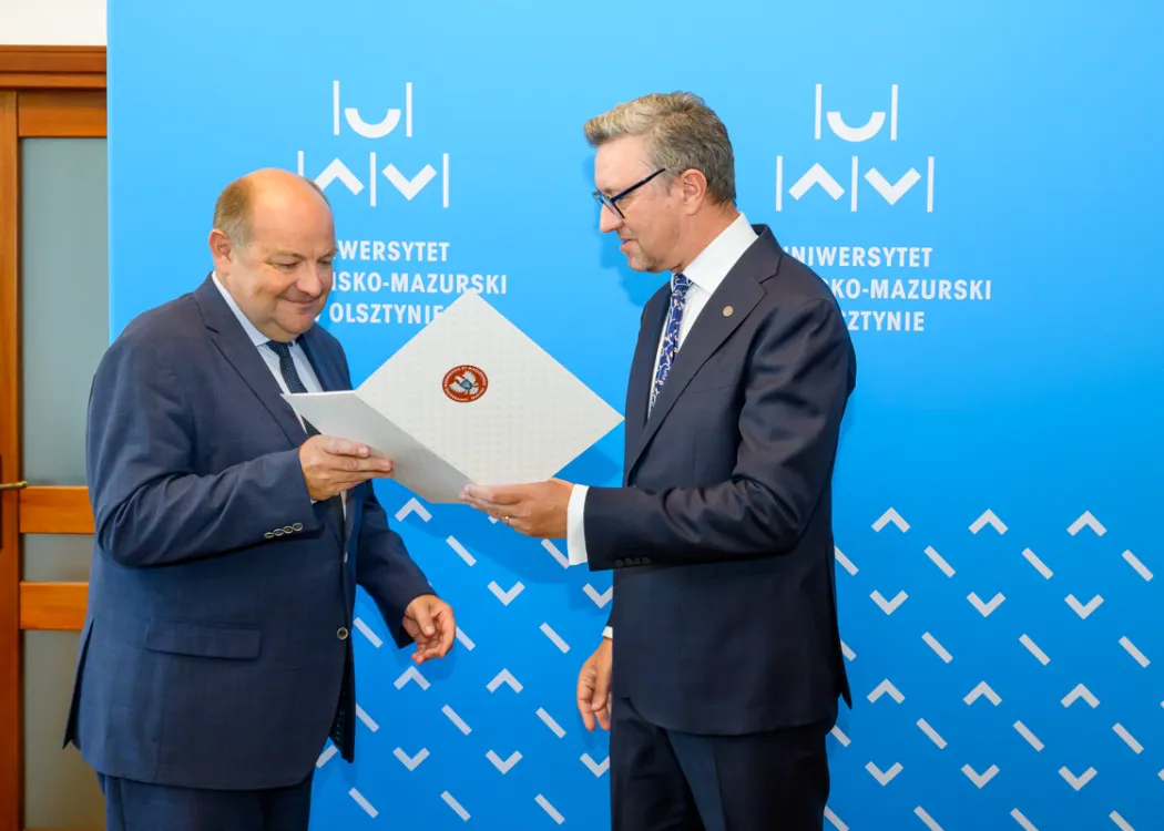 nowe władze UWM w kadencji 2024-2028