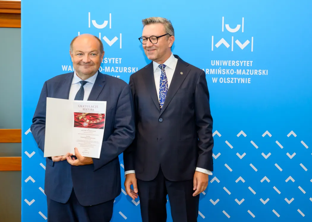 nowe władze UWM w kadencji 2024-2028