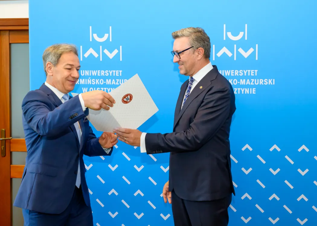 nowe władze UWM w kadencji 2024-2028