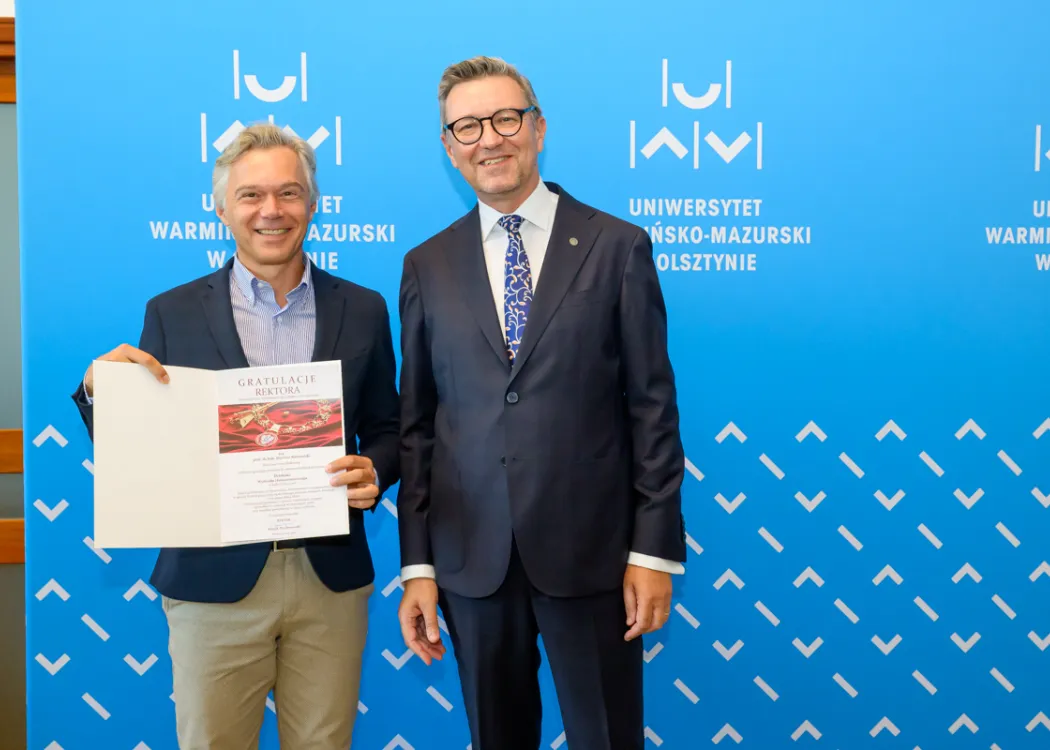 nowe władze UWM w kadencji 2024-2028