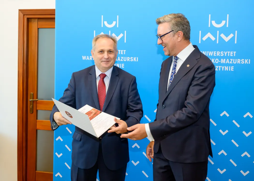 nowe władze UWM w kadencji 2024-2028