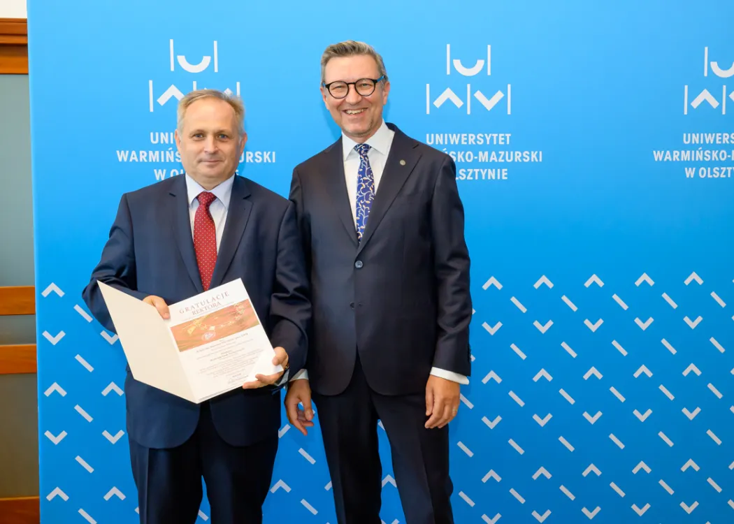 nowe władze UWM w kadencji 2024-2028