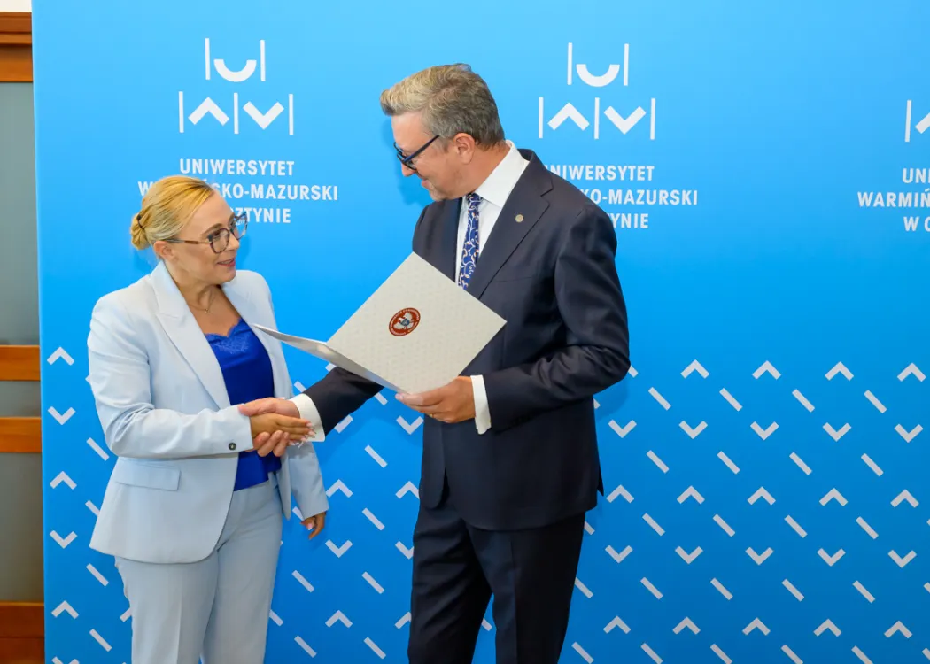 nowe władze UWM w kadencji 2024-2028