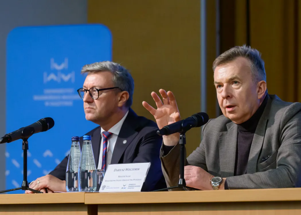  Minister i członkowie Rady Doskonałości Naukowej spotkali się na UWM z polskimi naukowcami