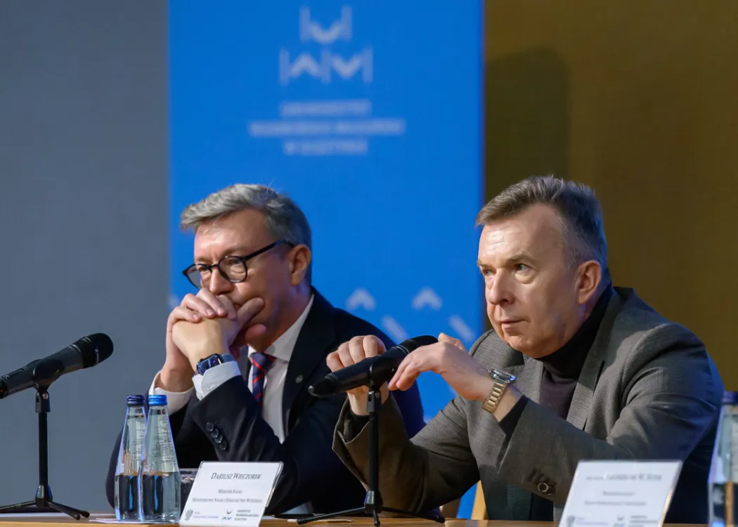  Minister i członkowie Rady Doskonałości Naukowej spotkali się na UWM z polskimi naukowcami