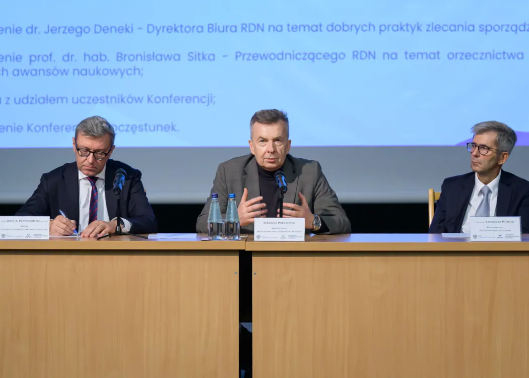  Minister i członkowie Rady Doskonałości Naukowej spotkali się na UWM z polskimi naukowcami